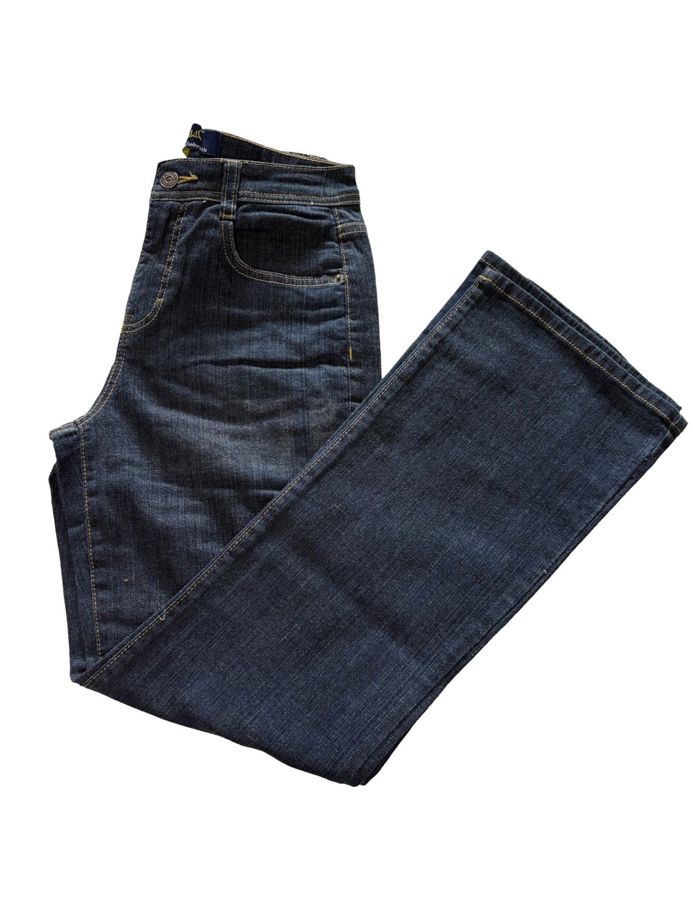 Women’s Dark Blue Straight-Leg Jeans
